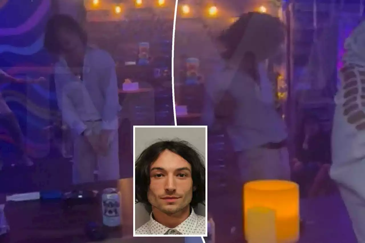 Ezra Miller dances wildly by themself in video filmed weeks after arrest