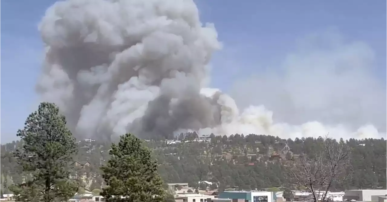 Dozens of homes destroyed by New Mexico wildfire