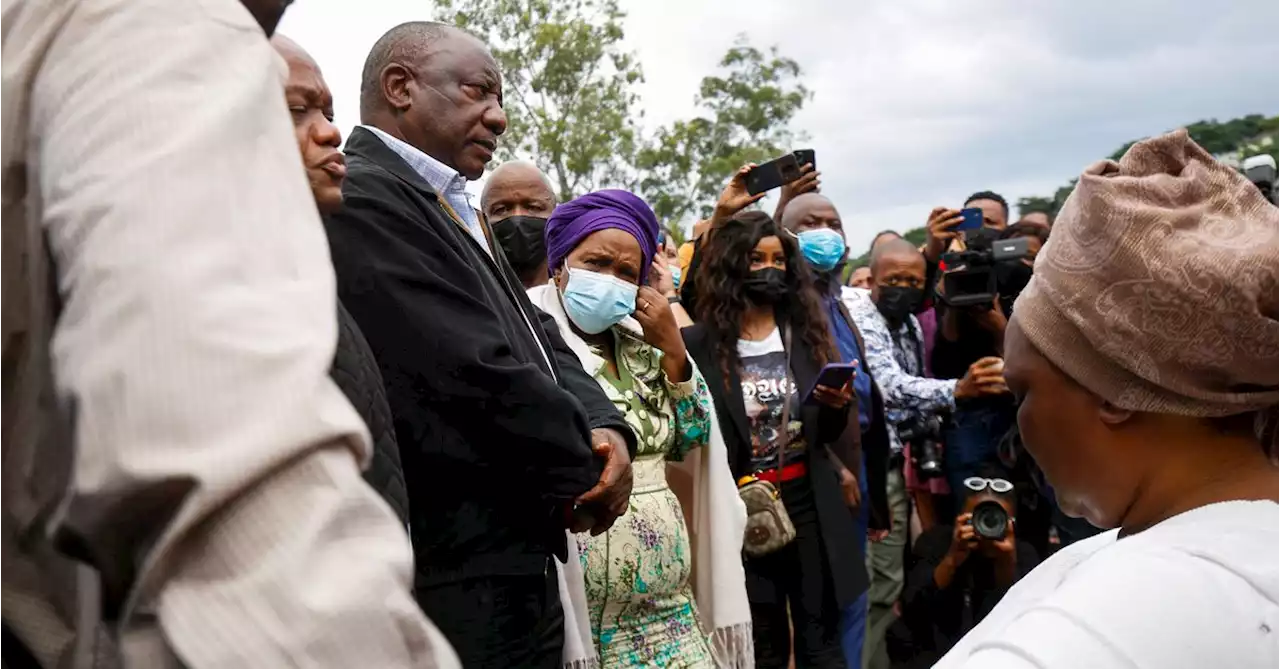 S.African leader visits flood victims as death toll rises to 259