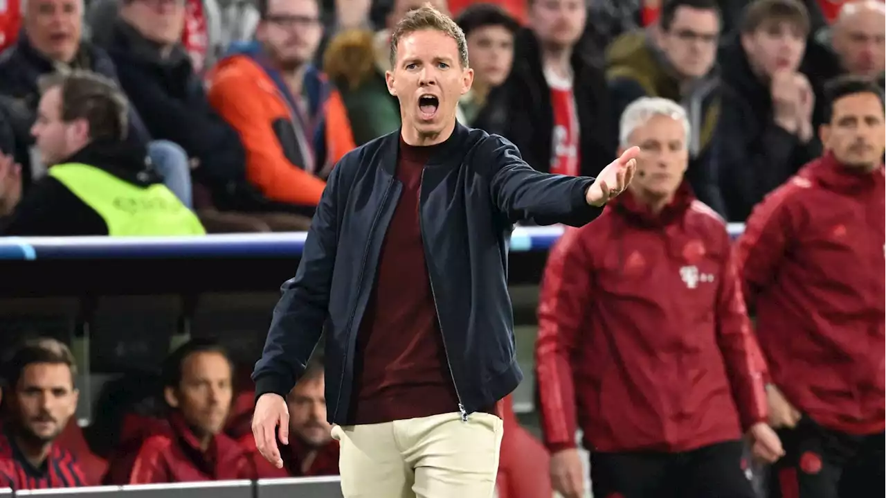 Eliminé et sous pression au Bayern, Nagelsmann n’a 'pas peur'