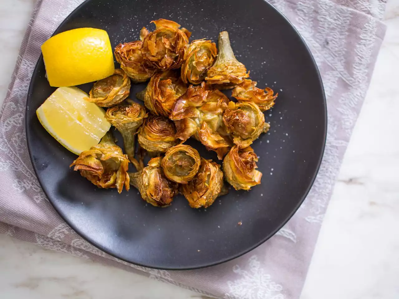 Roman-Jewish Fried Artichokes (Carciofi alla Giudia) Recipe