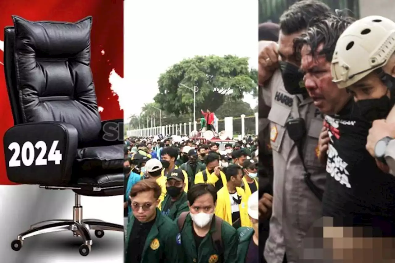 Penolakan Wacana 3 Periode, Demo Mahasiswa, hingga Ade Armando Babak Belur