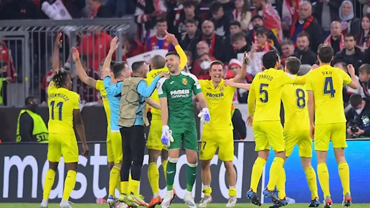 El Villarreal eliminó al Bayern Münich y jugará la semifinal de la Champions League