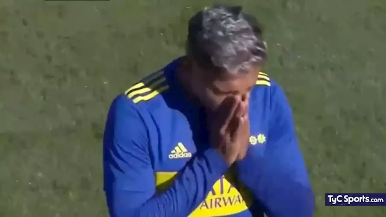 Qué le pasó a Almendra, que duró solo 10 minutos en el partido de Reserva de Boca - TyC Sports