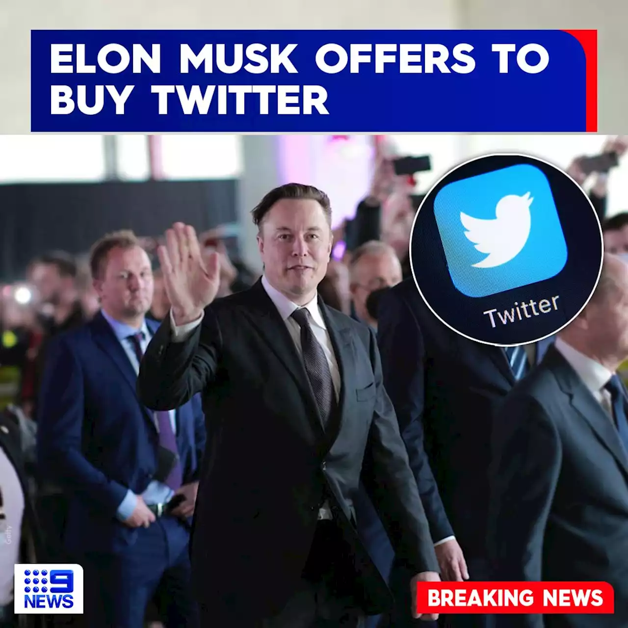 Elon Musk offers to buy Twitter