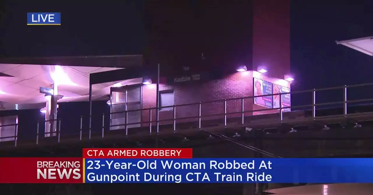 Three people robbed at gunpoint on CTA Pink Line minutes apart