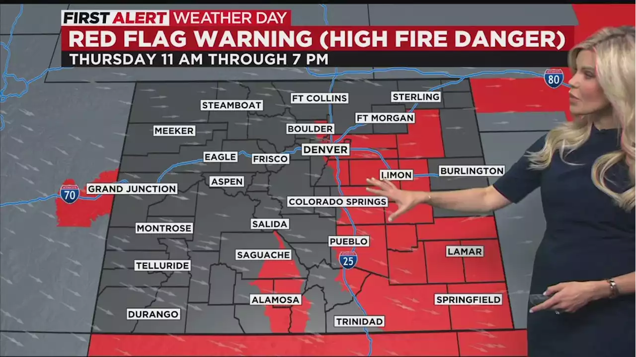 Denver Weather: High Fire Danger With Strong Wind Includes Denver Metro Area