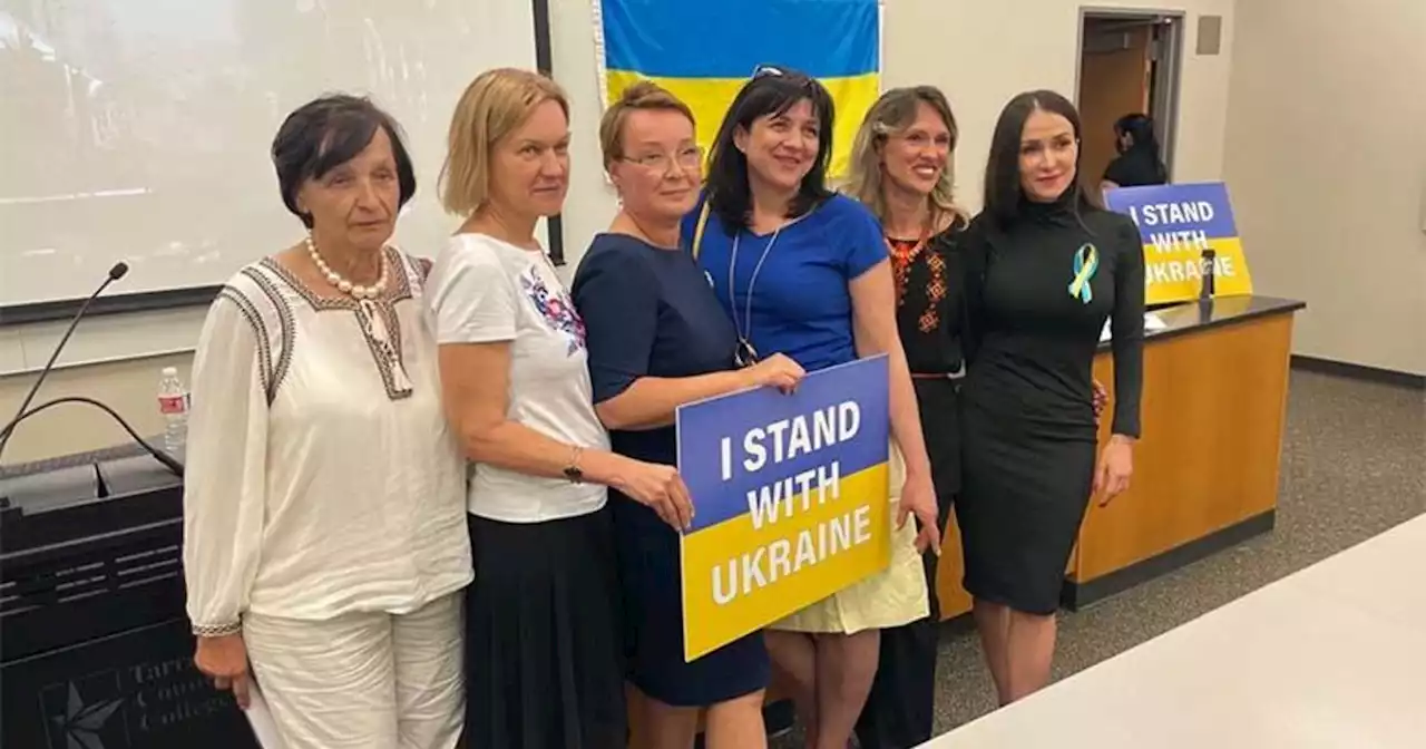 North Texas women with ties to Ukraine speak to students