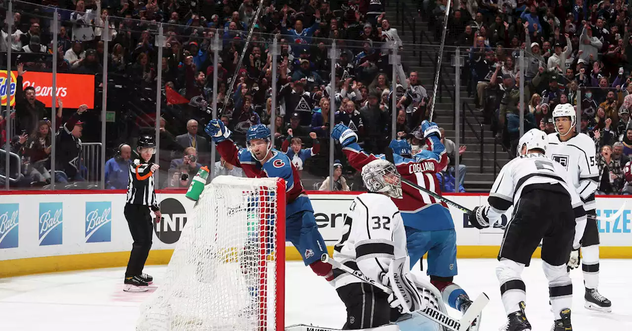 Kings overmatched in 9-3 loss to Avalanche