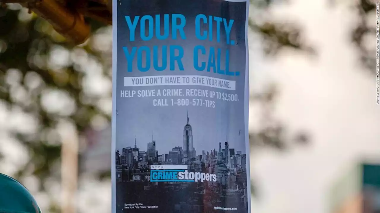 What is the NYPD Crime Stoppers hotline?