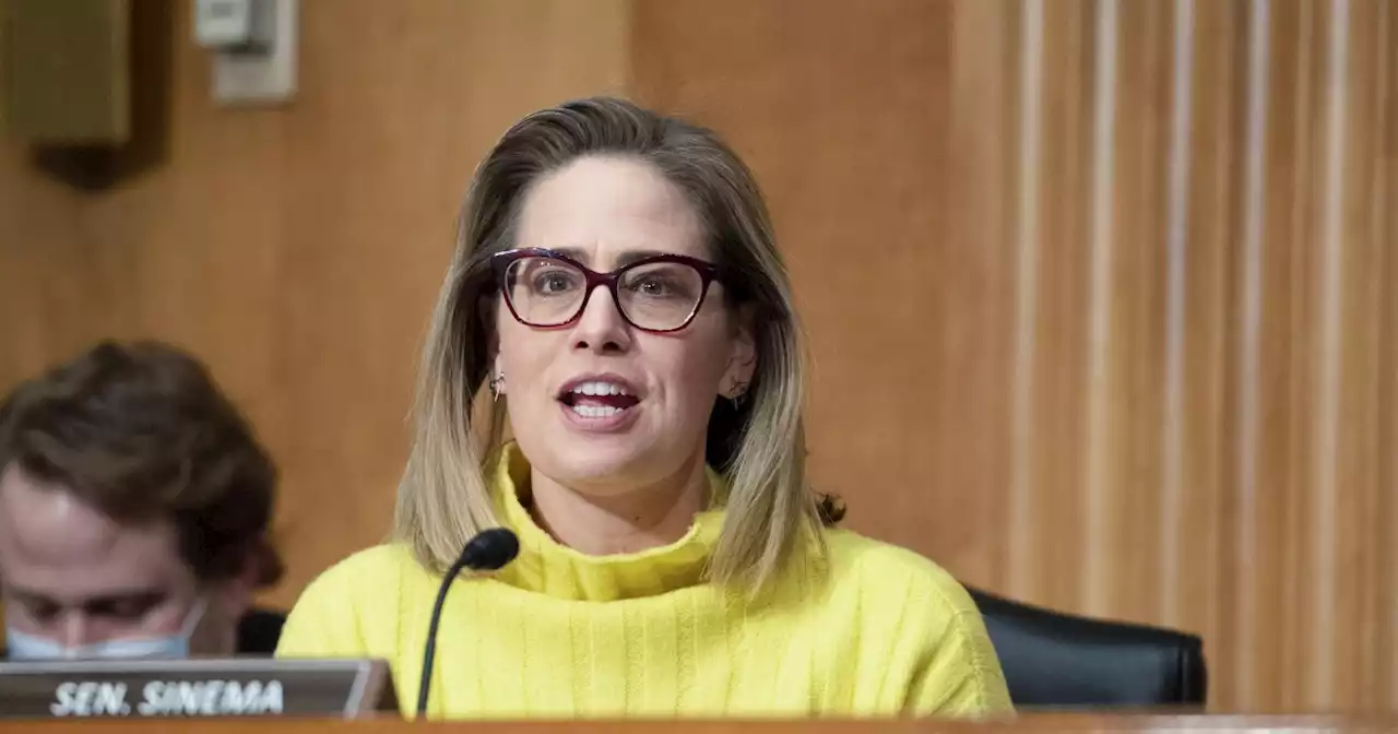 Sen. Sinema calls to delay end of Title 42, cites mask mandate extension