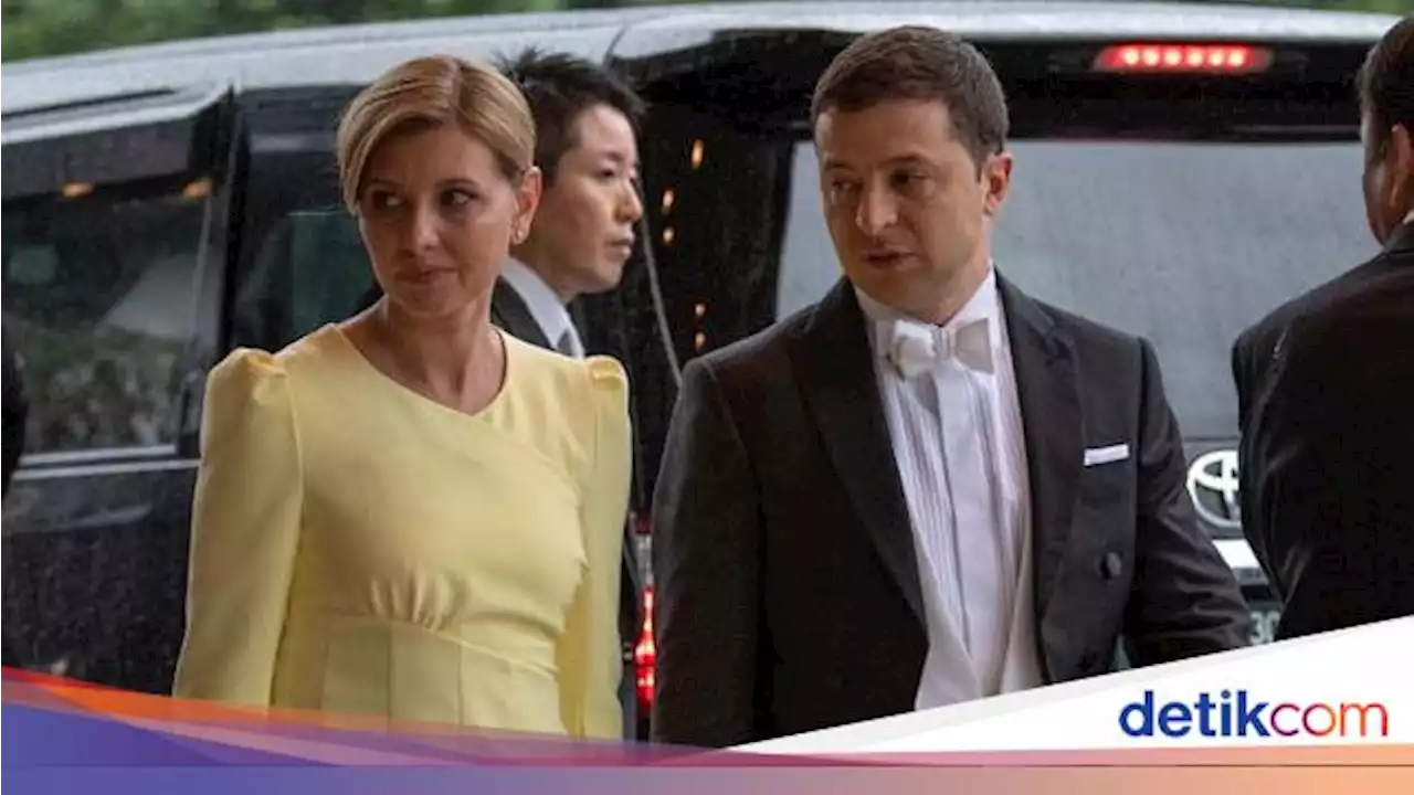 Kisah Sedih Istri Presiden Ukraina Terpisah dari Suami karena Perang