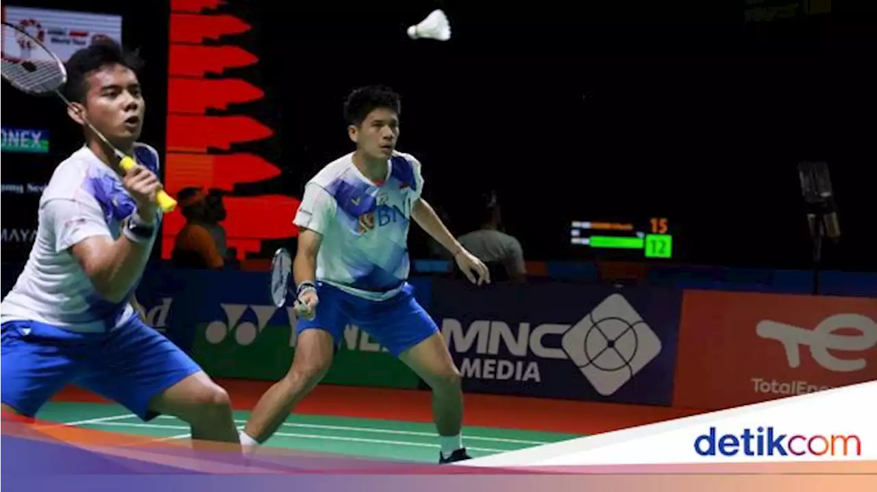 Korea Masters 2022: Dua Ganda Putra Langsung Keok Akibat Kesalahan Sendiri