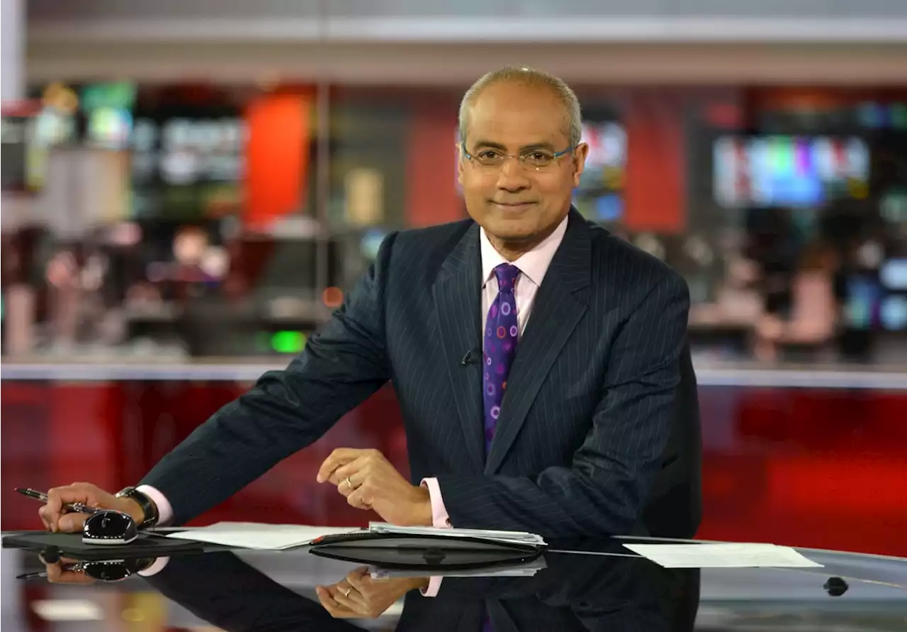 George Alagiah returns to the BBC newsroom after months of cancer treatment