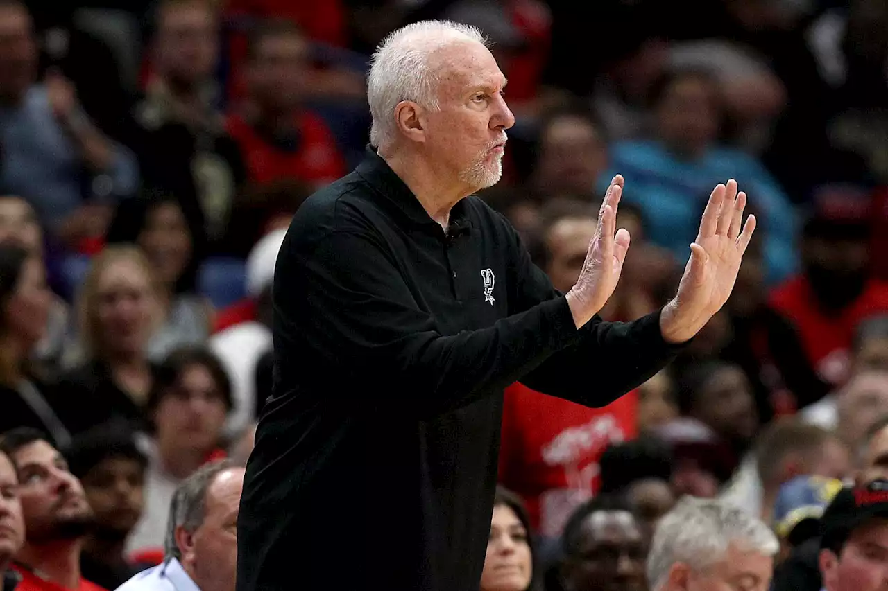 Still hammering away, Spurs’ Popovich offers no hints on future