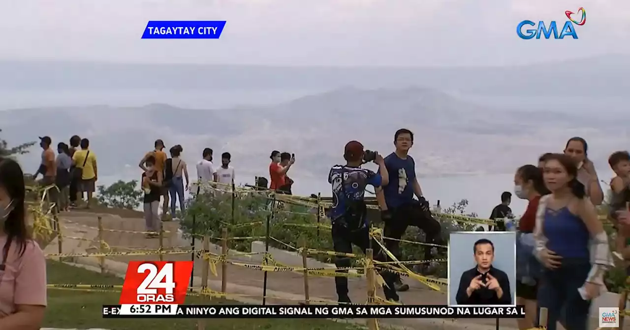 Filipinos flock to Tagaytay on Maundy Thursday