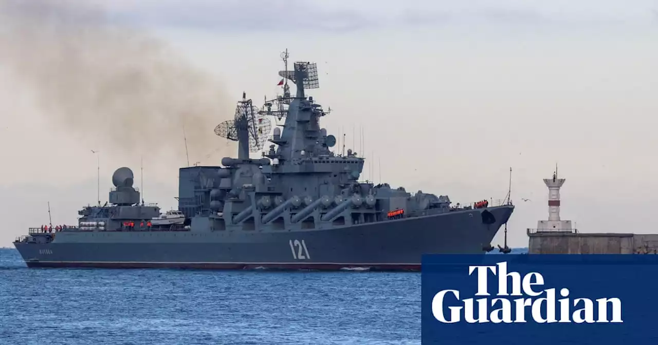 Russia says warship ‘seriously damaged’ by explosion as Putin builds forces in east Ukraine