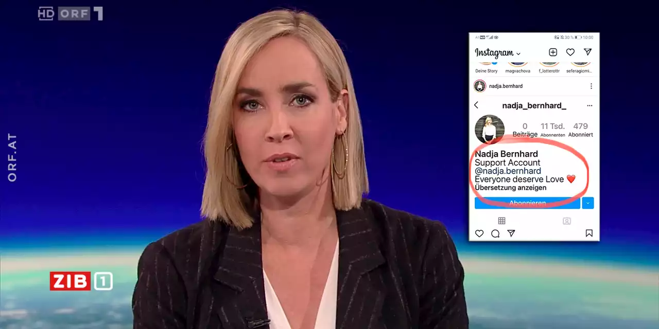 'Das bin nicht ich' – ZiB-Star wird übel mitgespielt