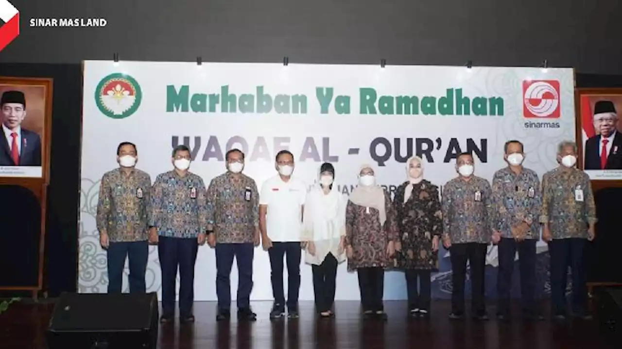 Yayasan Muslim Sinar Mas Land Wakafkan Ribuan Al-Qur’an - Info Tempo - koran.tempo.co