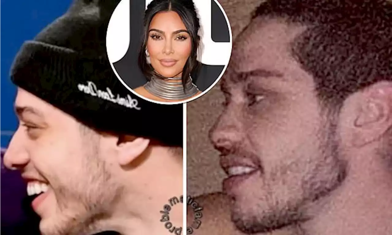 Kim Kardashian accused of 'editing' boyfriend Pete Davidson's nose