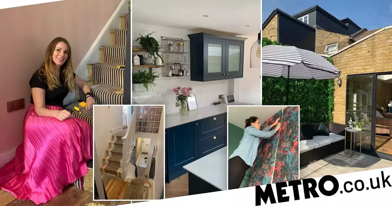 DIY lover transforms 'grim' house into a fancy pad worth £1.1million for £80k