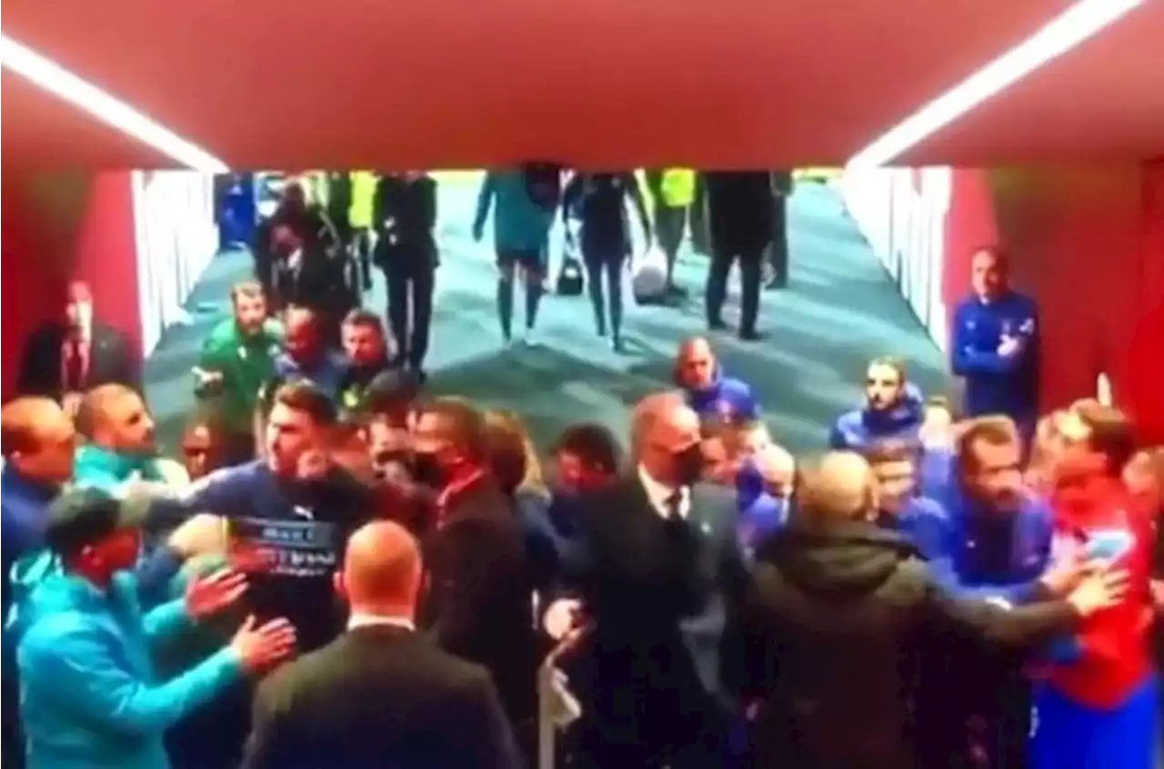 WATCH | Grealish, Savic round 2? City, Atletico players clash in tunnel at full-time | Sport