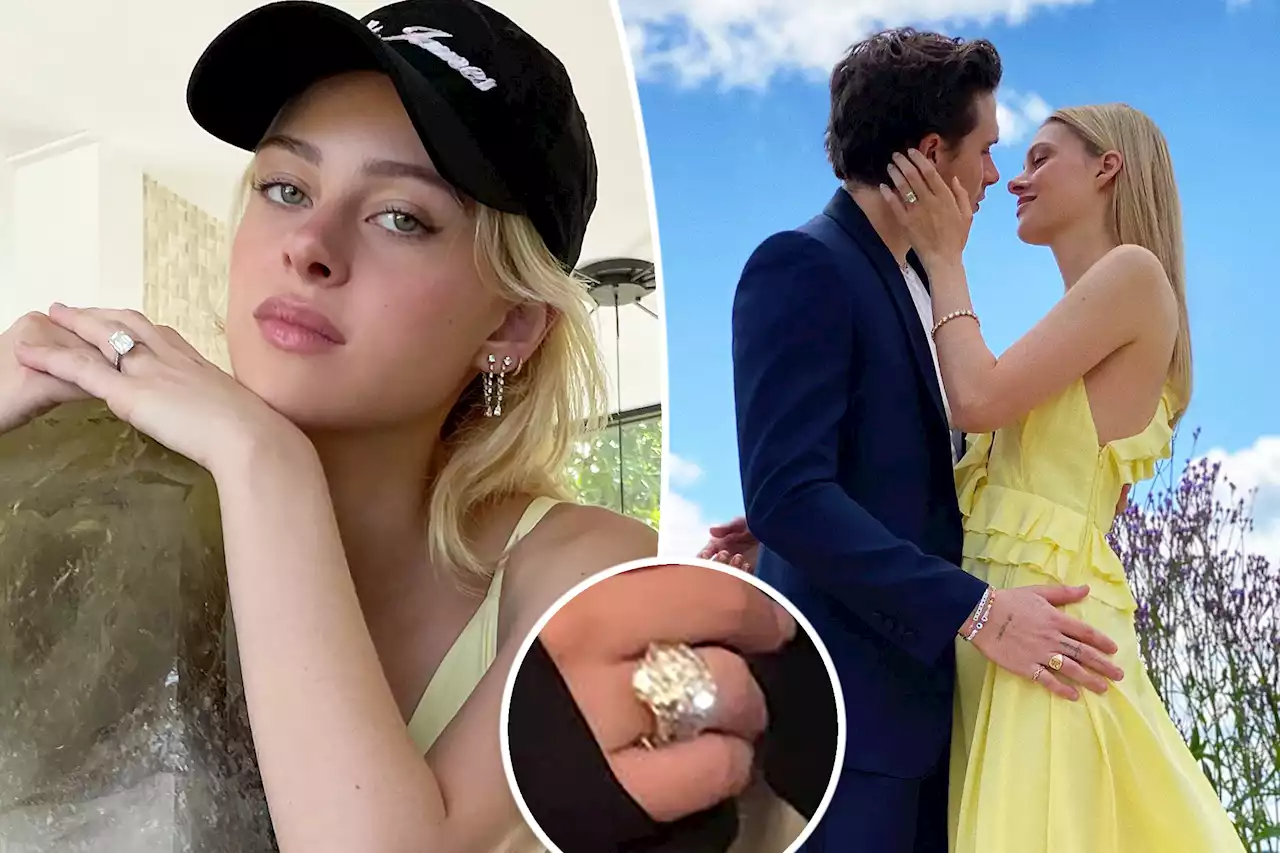 Did Nicola Peltz upgrade her engagement ring after Brooklyn Beckham wedding?