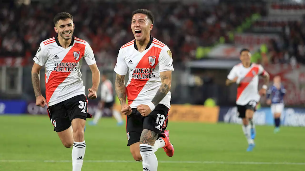 Copa Libertadores: River derrotó 2 a 0 a Fortaleza de Brasil | Enzo Fernández y De la Cruz, con dos bombazos, los autores de los goles