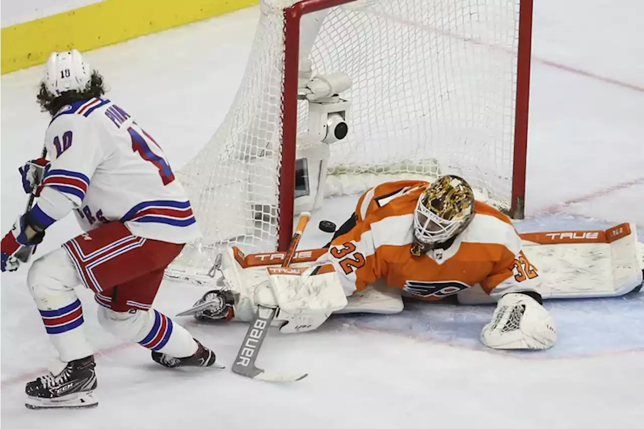 Flyers fade quickly in 4-0 loss to New York Rangers