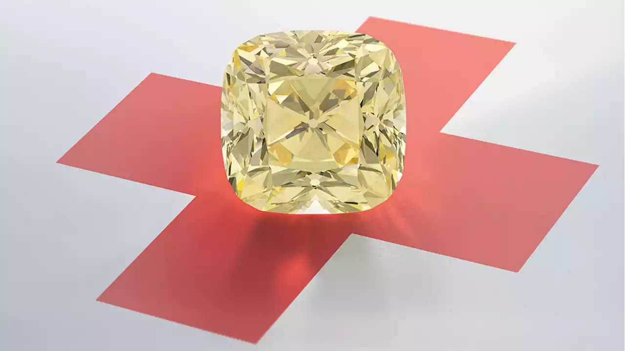 The Famed ‘Red Cross Diamond’ Could Fetch up to $11 Million at Auction