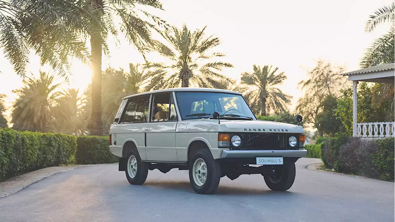 This Restored 1972 Series 1 Range Rover Is Part of SUV History, and It’s up for Sale