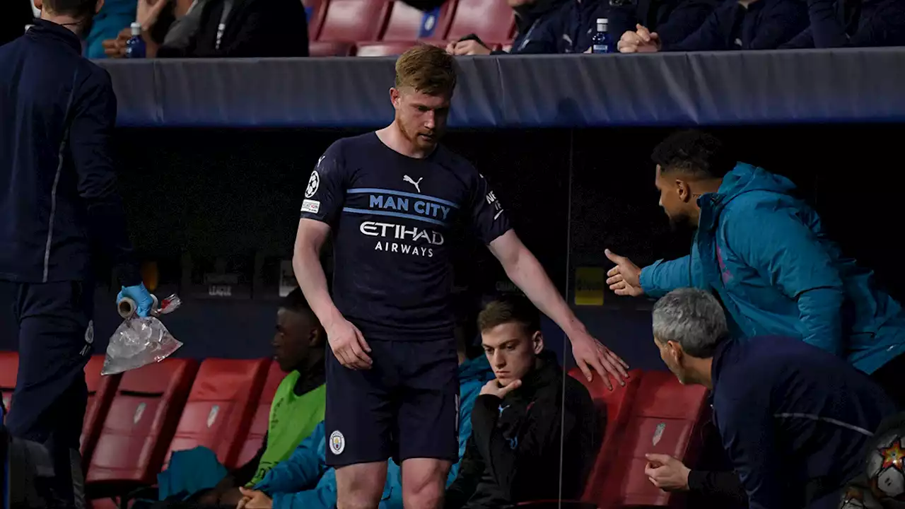 Kevin De Bruyne sort sur blessure: on connait la durée d'indisponibilité du Diable Rouge