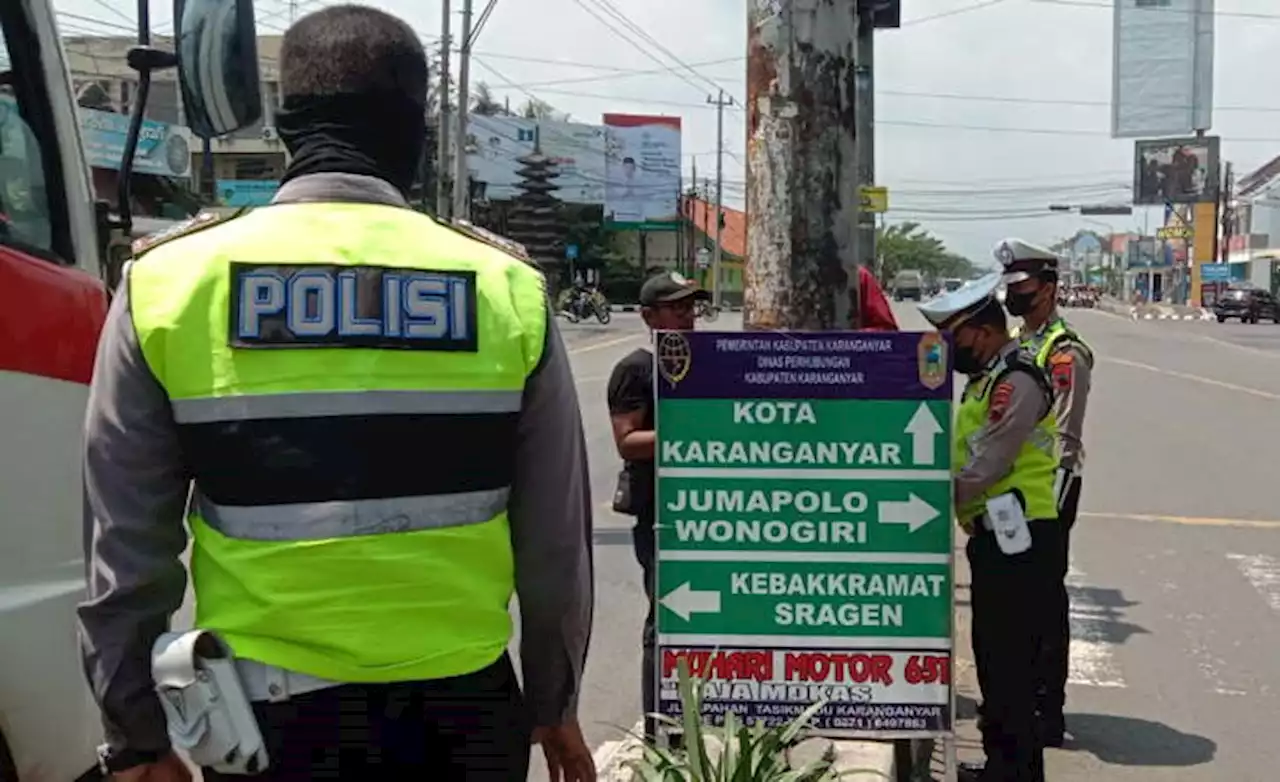 Hindari Pemudik Nyasar Di Jalur Tikus, Polres Pasang Rambu