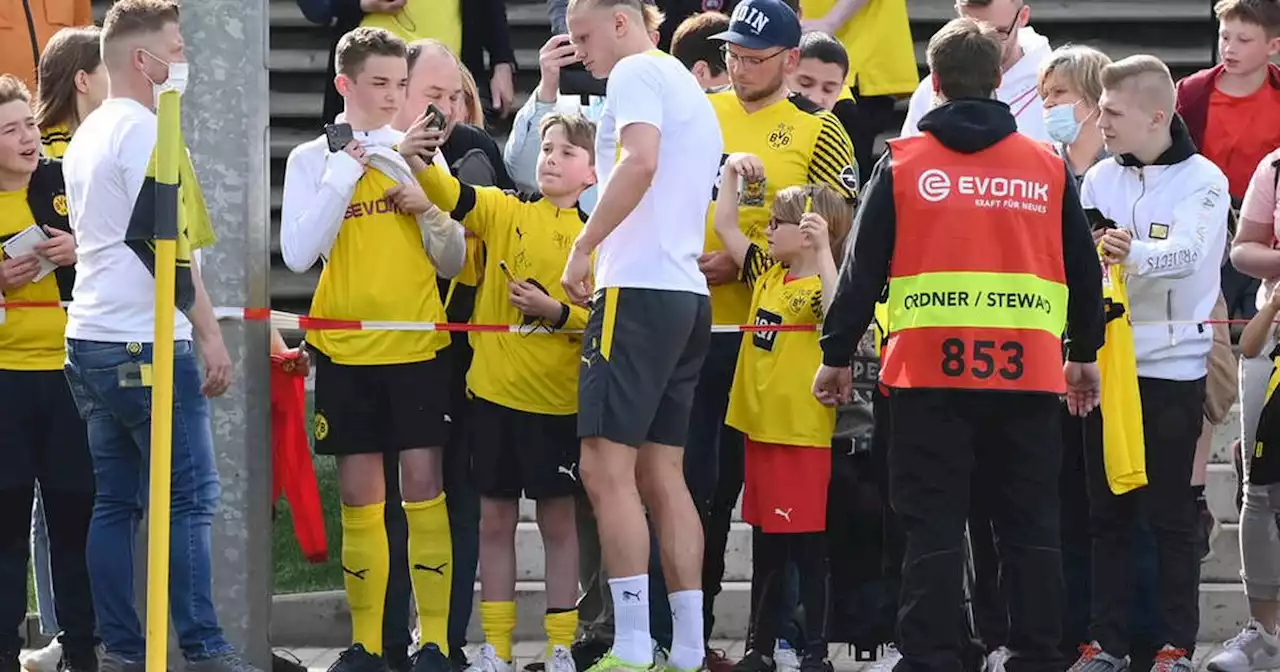 BVB-Stars um Erling Haaland lassen Kinderherzen höherschlagen