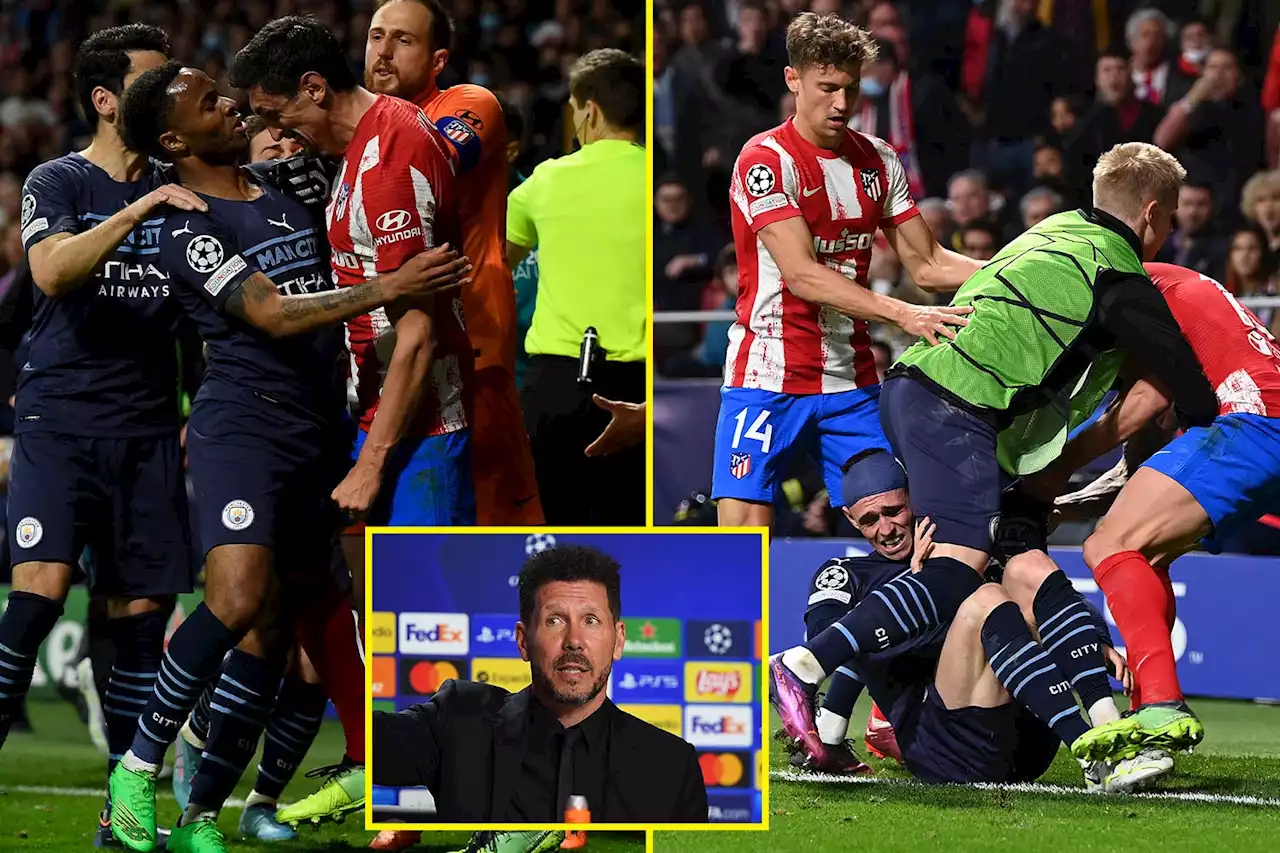 'Toxic' and 'disgraceful' Atletico accused of endangering Man City - but Cundy loved it