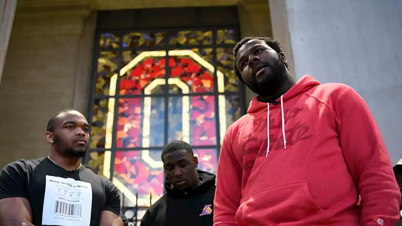 Cardale Jones Gives Emotional Speech At Dwayne Haskins Vigil