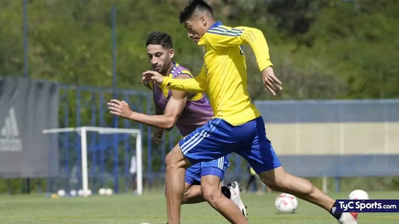 Práctica en Boca con la cabeza en Lanús: el equipo que paró Battaglia - TyC Sports