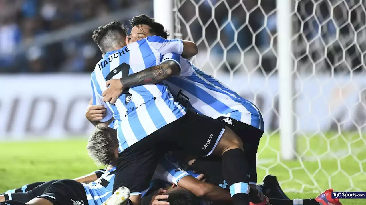 Racing Club le ganó 2 -0 a Cuiabá por Copa Sudamericana - TyC Sports