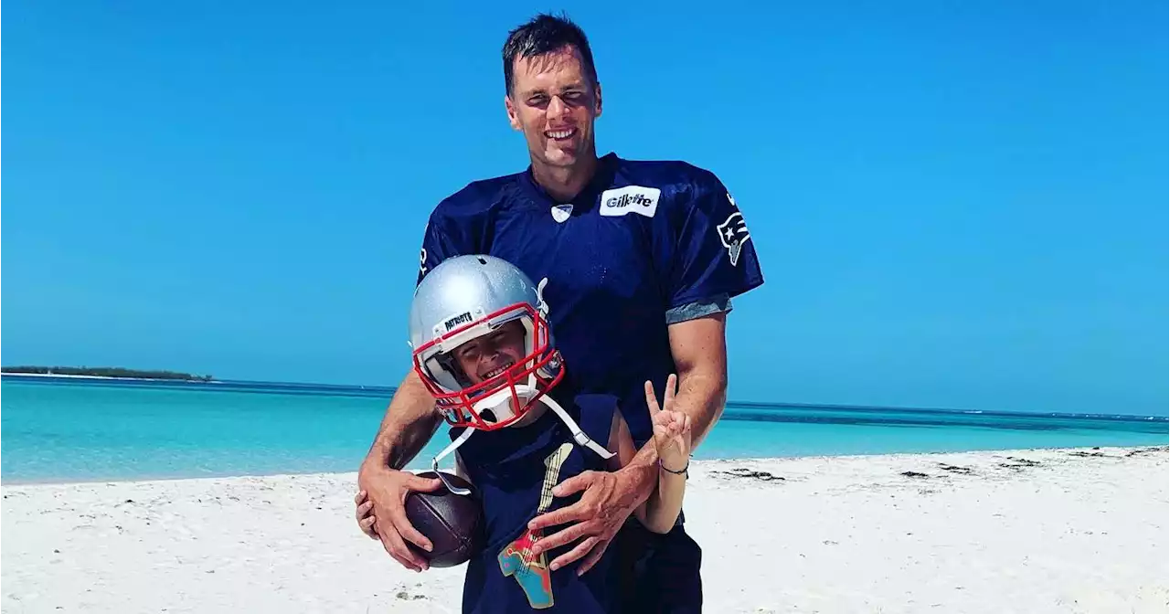 Tom Brady Plays Basketball With 14-Year-Old Son Jack: 'Dad Still Wins'