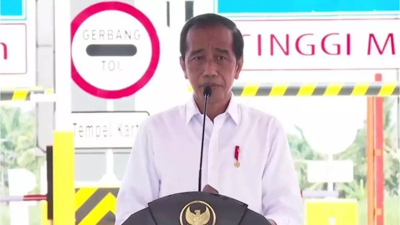 INA Suntik Trans Jawa dan Sumatera, Jokowi Senang Akhirnya Pecah Telur