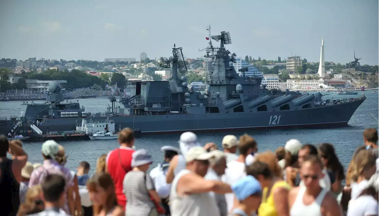 Russia’s top warship in Black Sea damaged; Ukraine says missiles sunk it