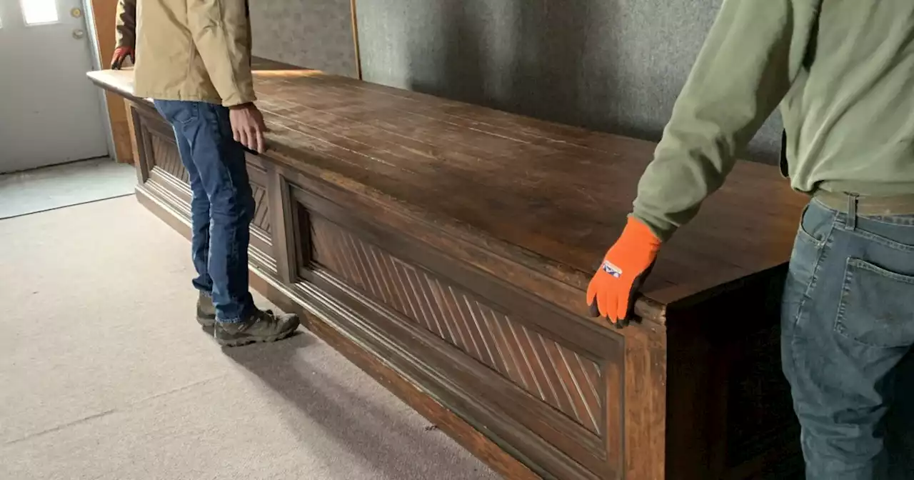 600-pound antique wood counter stolen from the WJR Rittman Nature Preserve