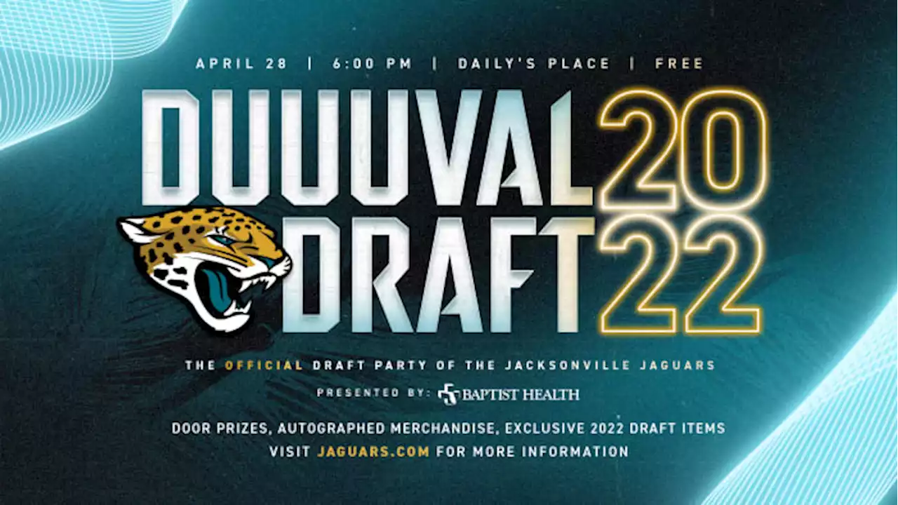 Jaguars fans are on the clock for draft party at Daily’s Place