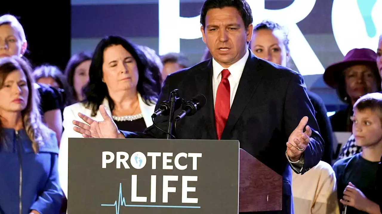 Abortion ban after 15 weeks signed into law in Florida