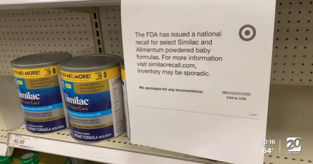 Family travels from Detroit to Chicago to find infant formula amid nationwide shortages