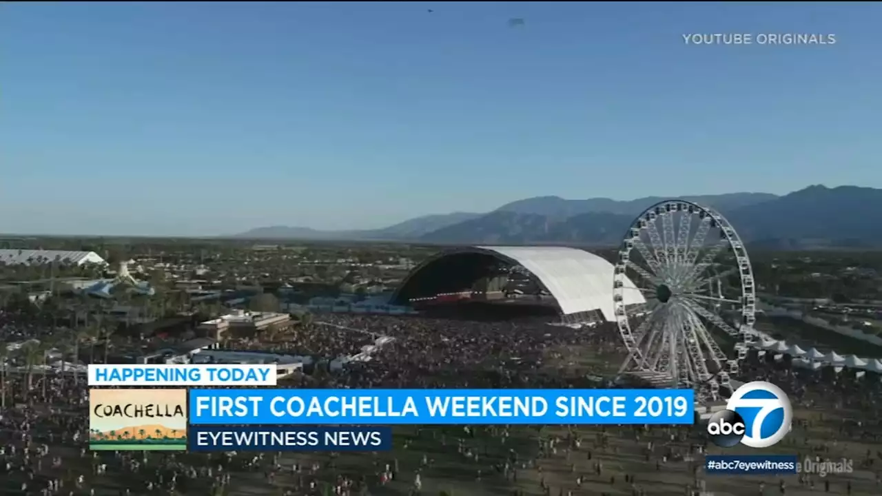 After 2 years of COVID cancellations, thousands flock to Indio for much-anticipated Coachella