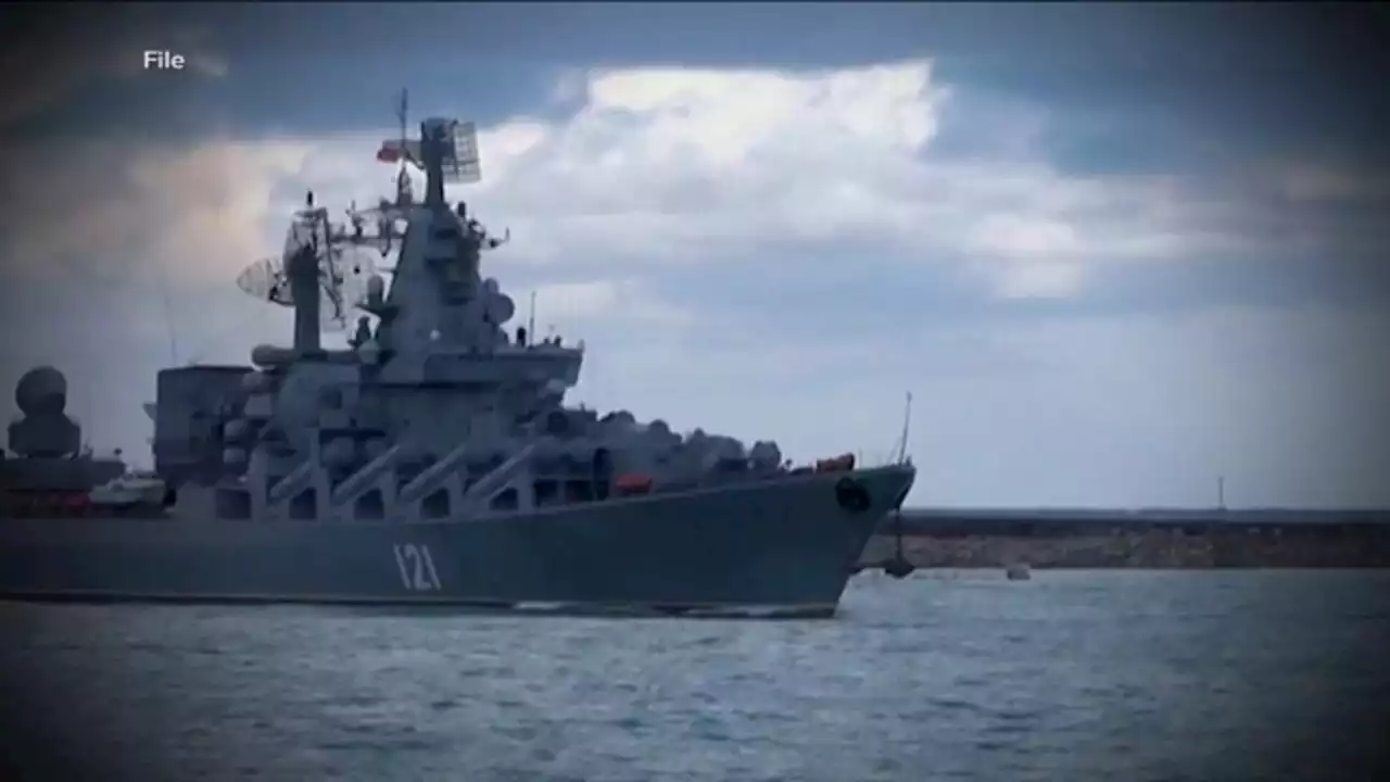 Russia loses warship, says attacks on Kyiv will increase