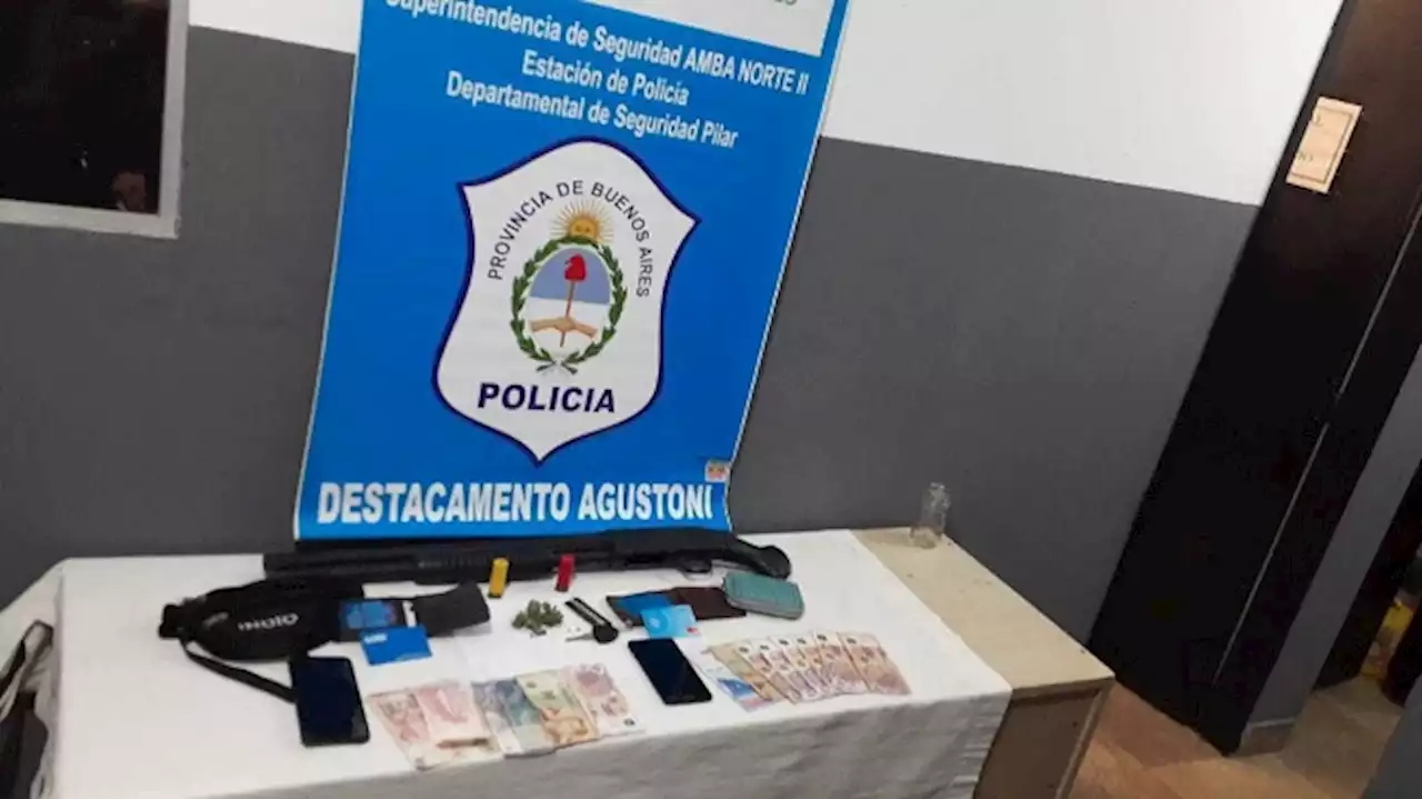 Detuvieron en Pilar a tres personas con marihuana y una escopeta