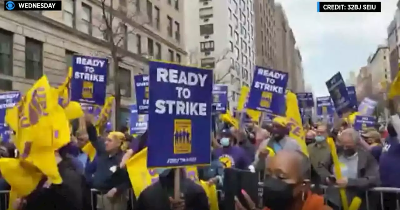 Local 32BJ building workers strike could impact 3,000 buildings and 500,000 apartments in New York City