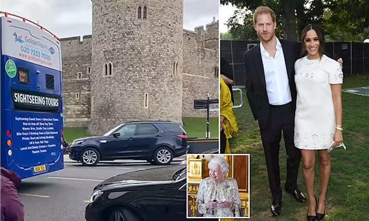 Was THIS Harry and Meghan's incognito visit to see the Queen?